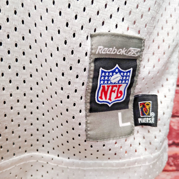 Atlanta Falcons Michael Vick #7 Jersey Youth L White Reebok NFL Football Sports - Picture 8 of 9